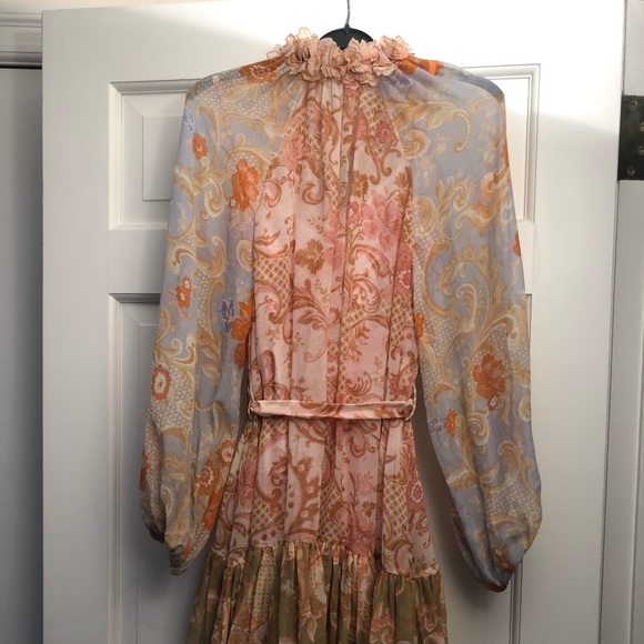 $895 Mixed Swirl Floral Postcard Lantern size 1 - Picture 5 of 6